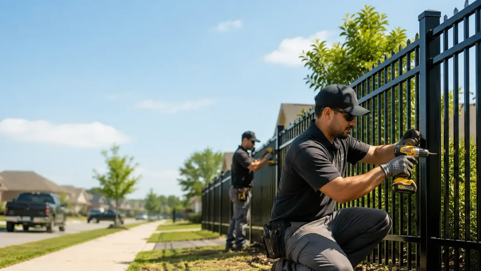 Metal Fence Installation in Keezletown, VA